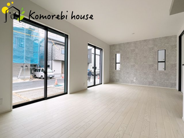 大宮指扇Norths side　新築一戸建て　グリーンガーデン　Dの居間・リビング|ゆったり過ごせる居間です