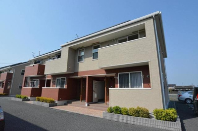 【外観】 | ベルアンジュⅡ | 【ベルアンジュⅡ】外はこのようになっています