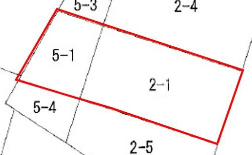花巻市二枚橋町南一丁目　土地の土地図
