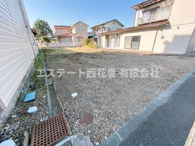 【商談中】花巻市二枚橋町南一丁目　土地の外観