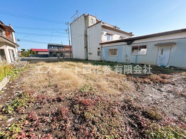 【商談中】花巻市二枚橋町南一丁目　土地の外観