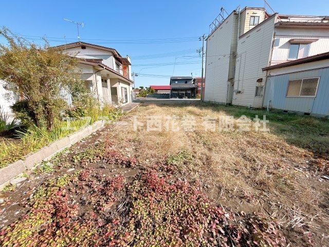 【商談中】花巻市二枚橋町南一丁目　土地の外観