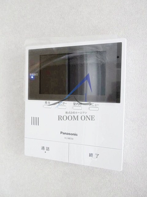 Ｌａｉｄ　Ｂａｃｋ　武蔵小杉のセキュリティ|モニター付きインターホンです。