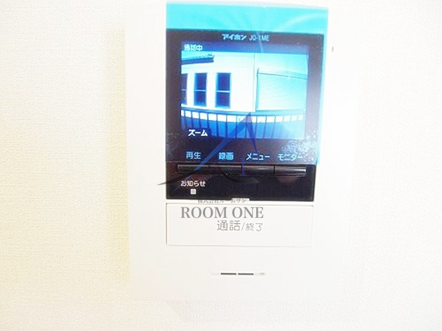 コンソラーレ長崎のセキュリティ|モニター付きインターホンです。