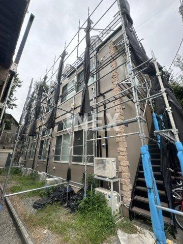 横浜市保土ケ谷区初音ケ丘のアパートの外観