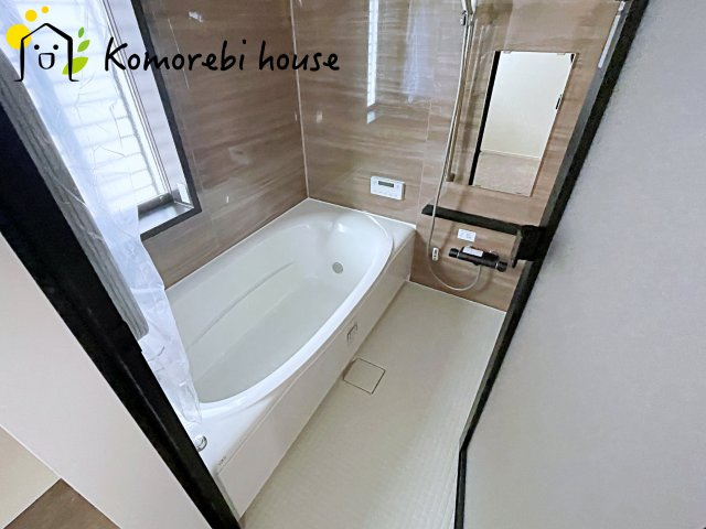大宮指扇Norths side　新築一戸建て　グリーンガーデン　Eの浴室|落ち着いた空間のお風呂です
