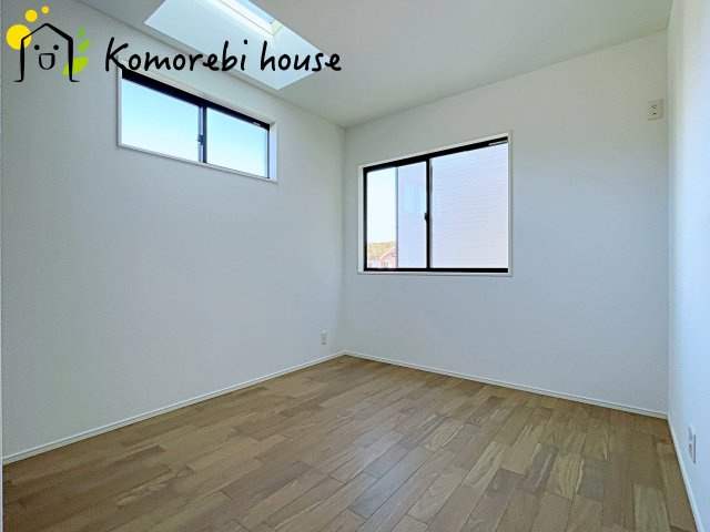 大宮指扇Norths side　新築一戸建て　グリーンガーデン　Eの洋室|落ち着いた色調の洋室です