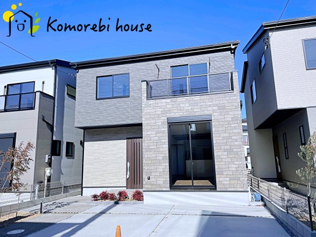 大宮指扇Norths side　新築一戸建て　グリーンガーデン　Eの外観|おしゃれな外観です