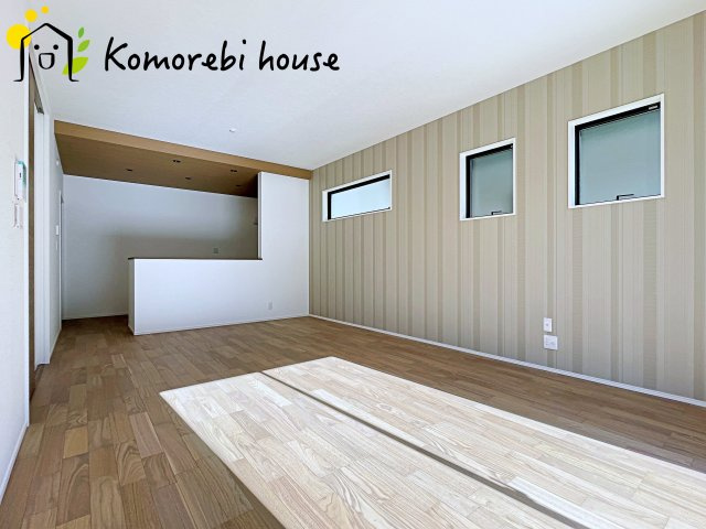 大宮指扇Norths side　新築一戸建て　グリーンガーデン　Eの居間・リビング|おしゃれな居間です