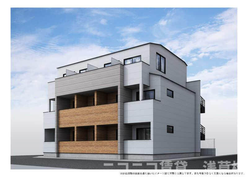 TOIVE新小岩の外観パース