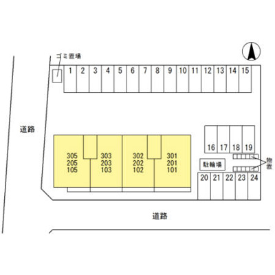 【区画図】 | Residence MEGU