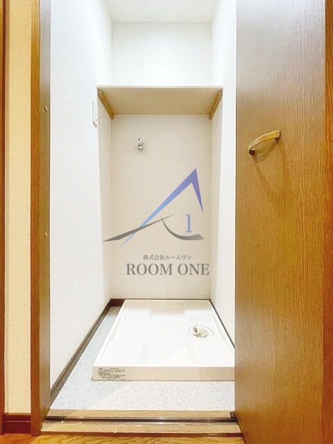 トランクウィル中町の設備|洗濯機置場です。