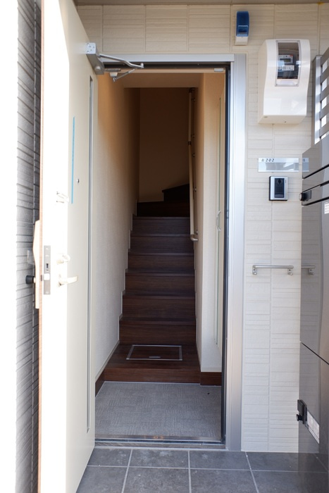 グランドゥール　B　　刈谷市近郊の賃貸はクラスホームの玄関