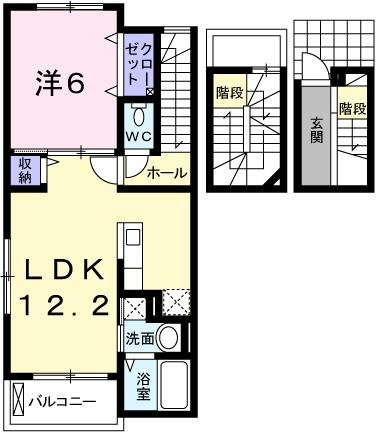 Ｋ＆ＹⅢの間取り