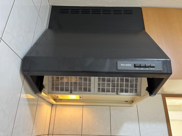 アルカディアＡ棟のキッチン|換気扇