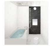 シティハウス豊四季の浴室|コンパクトで使いやすいお風呂です