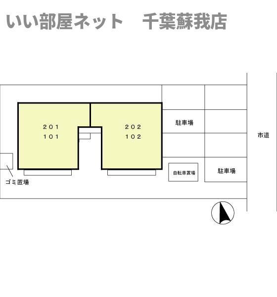 グランドソレーユの区画図
