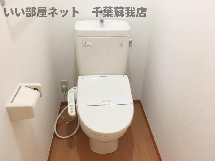 グランドソレーユのトイレ|ゆったりとした空間のトイレです