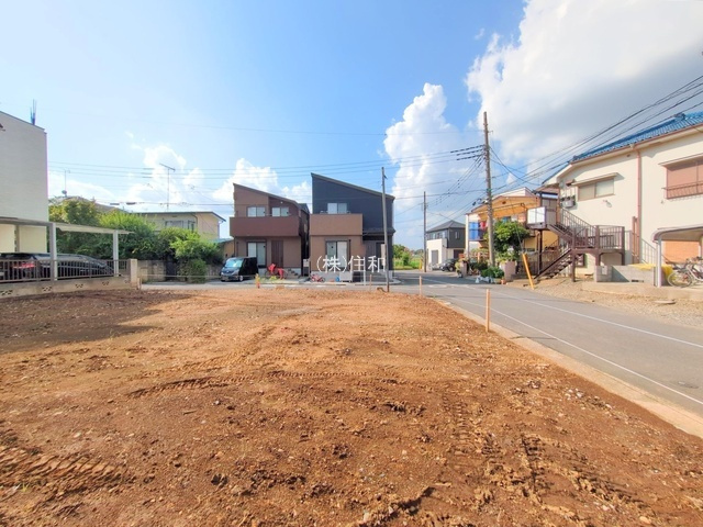 【新築分譲住宅】ふじみ野市元福岡3期の前面道路含む現地写真