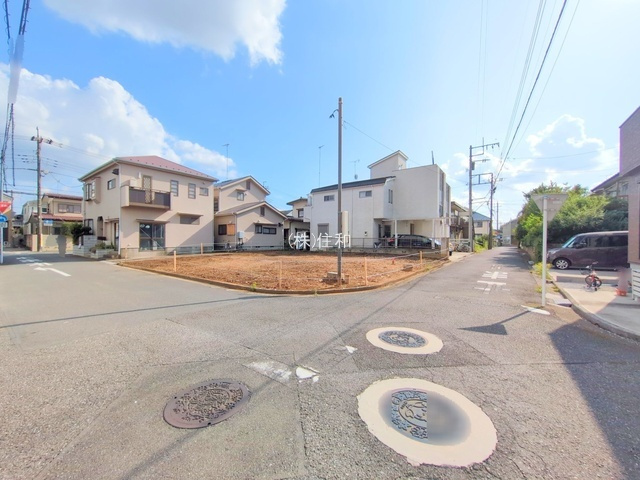【新築分譲住宅】ふじみ野市元福岡3期の前面道路含む現地写真