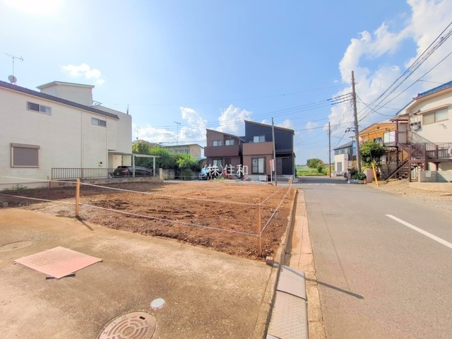 【新築分譲住宅】ふじみ野市元福岡3期の前面道路含む現地写真