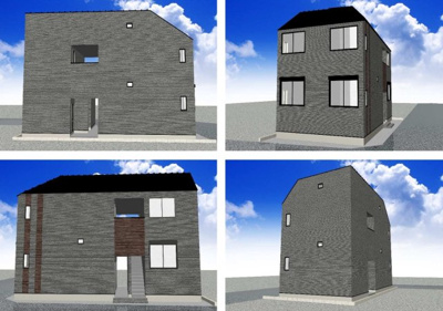 【外観パース】 | ハーモニーテラス青井ⅩⅡ（トゥエルブ）