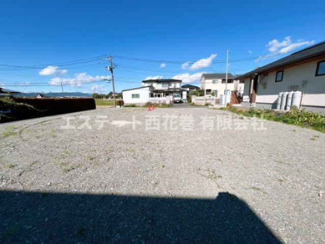 花巻市西宮野目第6地割　土地の外観|南側から