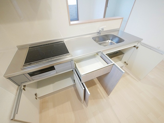 フォレスト木津B棟のキッチン