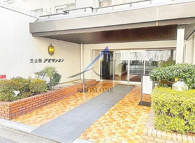 芝公園アビタシオンのエントランス|エントランスです。