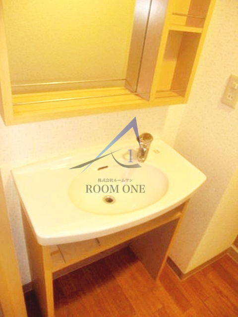 芝公園アビタシオンの洗面所|洗面台です。