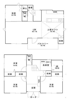 【間取り】 | 西宮市　甲陽園目神山町　中古戸建