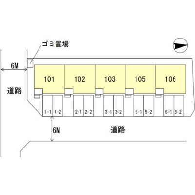 【区画図】 | グレイス三葛