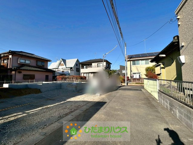 古河長谷町第6　新築一戸建て　リーブルガーデンの前面道路含む現地写真|2025/10/15　撮影