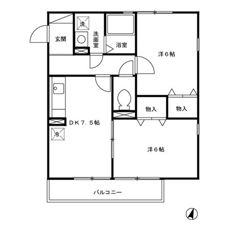 【間取り】 | グランシャリオ