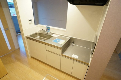 【キッチン】 | ワールドプレイスＢ | 使いやすいキッチンです