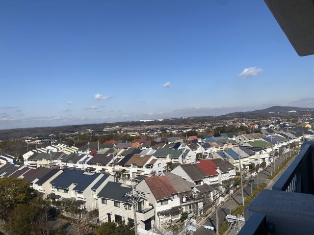 アーサヒルズD棟の展望