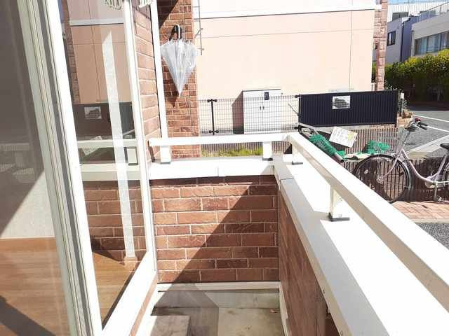 グレイスコートのバルコニー