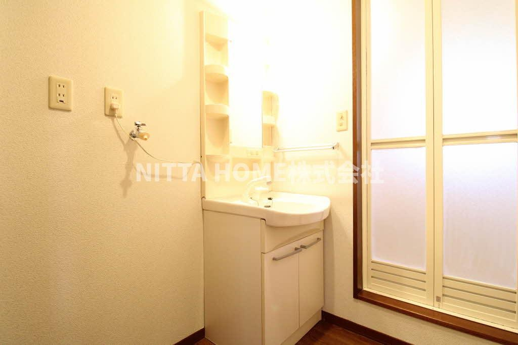 プラウシードⅠ，Ⅱの洗面所|独立洗髪洗面台です◎