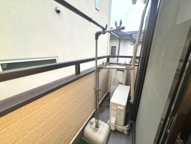 グリーン岡本のバルコニー