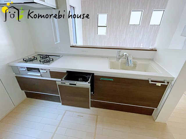 大宮指扇South side　新築一戸建て　グリーンガーデン　Iのキッチン|キッチンでお料理をお楽しみください