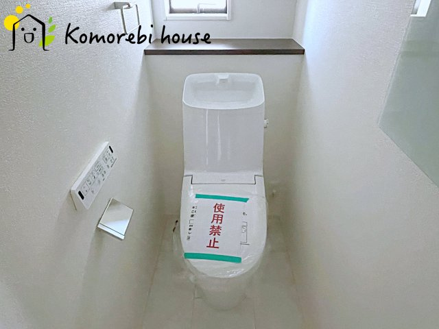 大宮指扇South side　新築一戸建て　グリーンガーデン　Iのトイレ|清潔感のあるトイレです