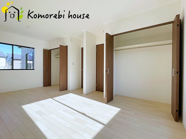 大宮指扇South side　新築一戸建て　グリーンガーデン　Iの寝室|寝室です