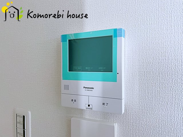 大宮指扇South side　新築一戸建て　グリーンガーデン　Iの防犯設備|モニター付インターホンです