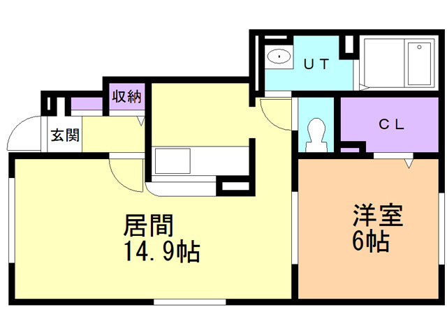 Ｃｒｅａ－Ｊ．ｃの間取り