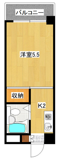 【間取り】 | コーポ丸松