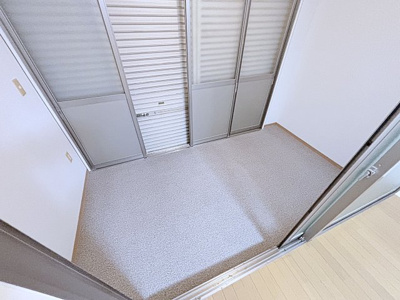 【バルコニー】 | パークハイツ A棟【名古屋市賃貸・南向き】