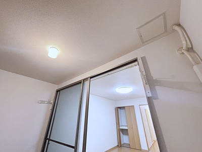 【バルコニー】 | パークハイツ A棟【名古屋市賃貸・南向き】