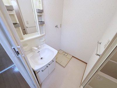 【洗面所】 | パークハイツ A棟【名古屋市賃貸・南向き】