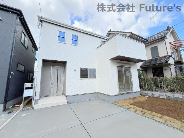 吉川市保　新築戸建　全2棟　2号棟の外観|2025年10月完成の新築戸建