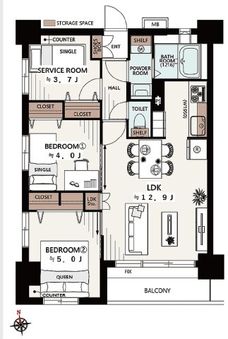 ヴィアーレタワー西川口